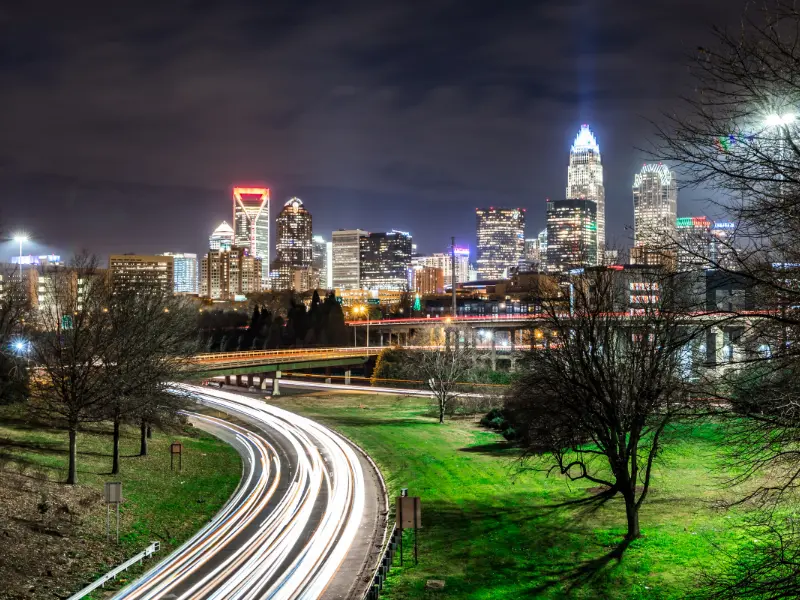 Photo of the Charlotte skyline